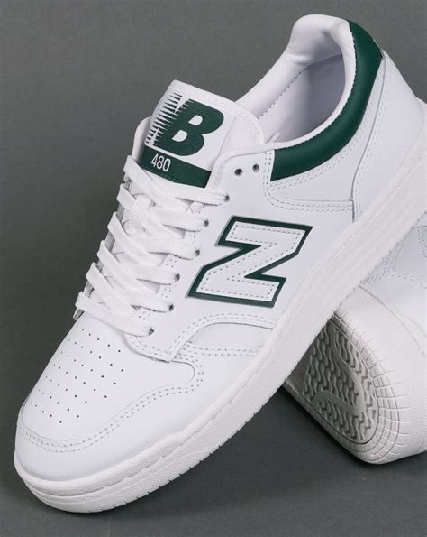 new balance 480 white green