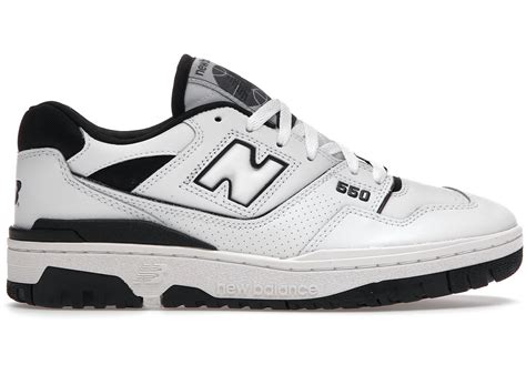 new balance 550 black white