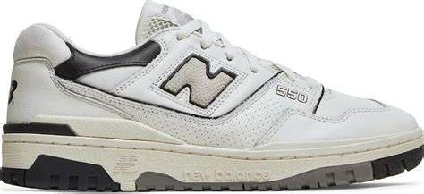 new balance 550 cream black