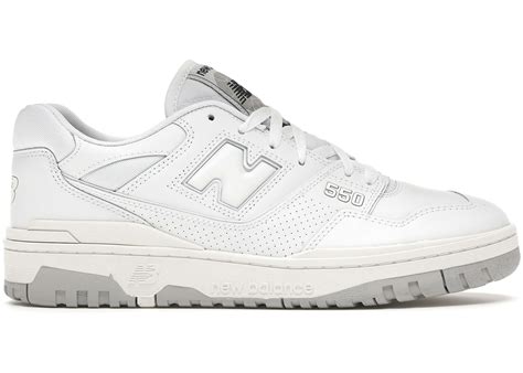 new balance 550 gray and white