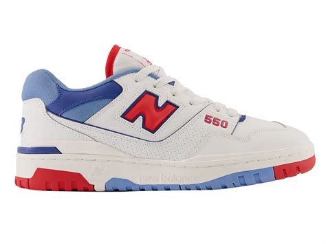 new balance 550 red and blue