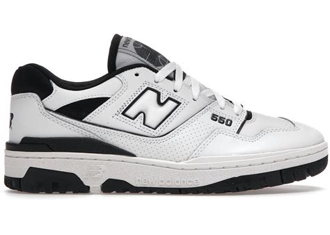 new balance 550 white/black sneakers