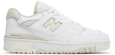 new balance 550 white and beige