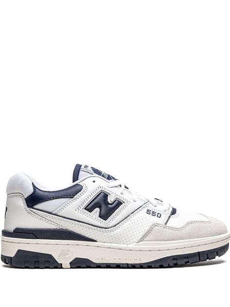 new balance 550 white blue navy