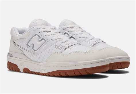 new balance 550 white white