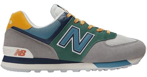 new balance 574 grey green