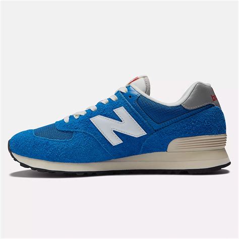 new balance 574 men's shoes blue