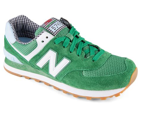 new balance 574 shoes green