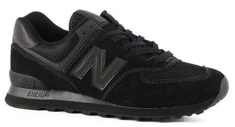 new balance 574 unisex - sneaker low - black