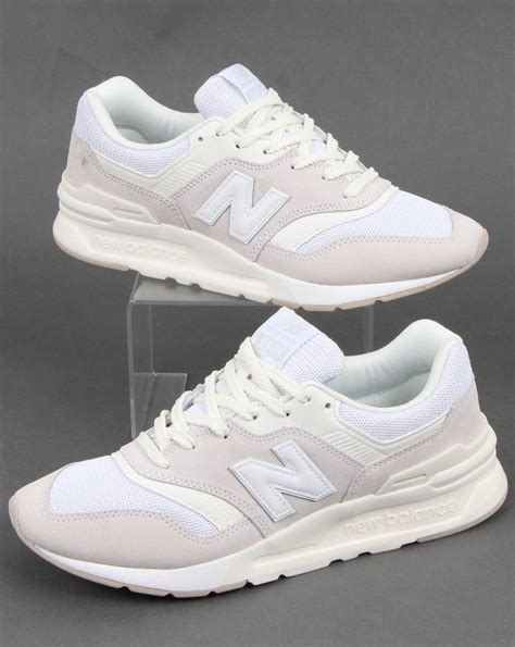 new balance 997 trainers white