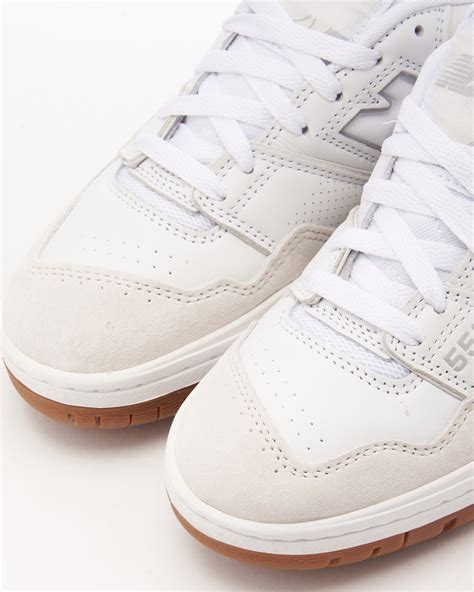 new balance bb550 white with gum