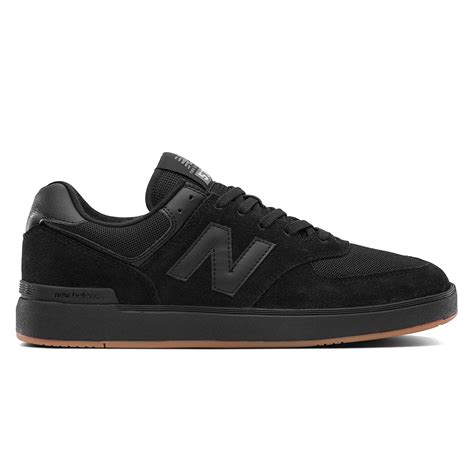 new balance black all coasts 574 trainers