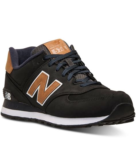 new balance casual shoes 574 black