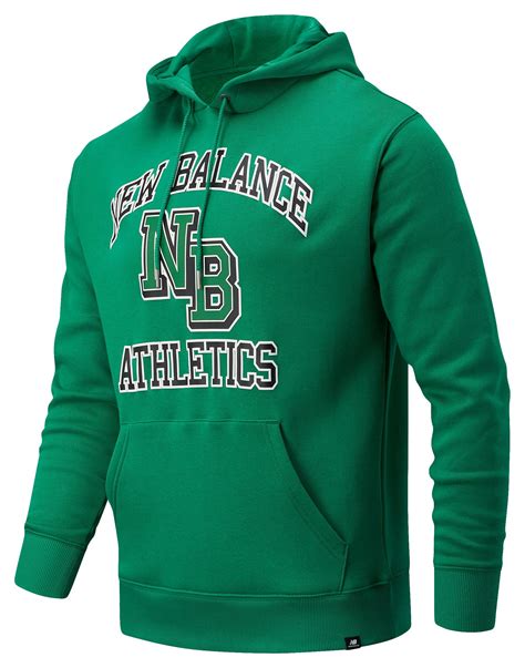 new balance hoodie green