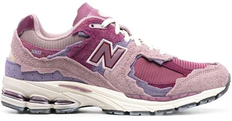 new balance pink and purple sneaker