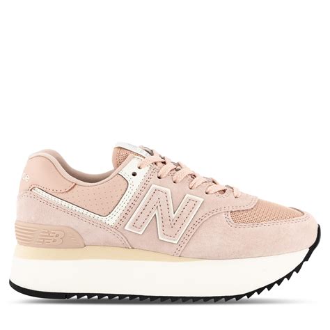 new balance platform sneakers pink