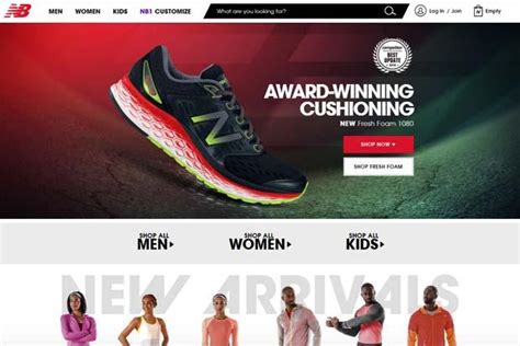 new balance website main