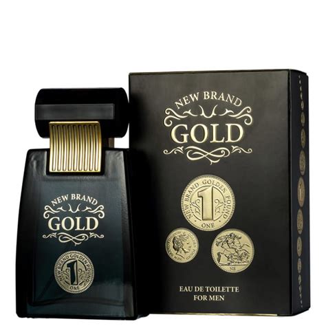 new brand gold cologne