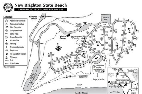 new brighton beach campground map