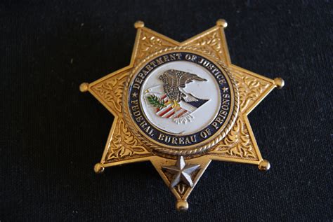 new bureau of prisons badges