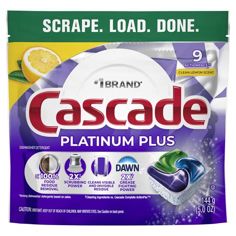 New Cascade Dishwasher Detergent