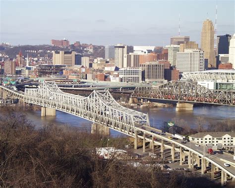 new cincinnati bridges over ohio river