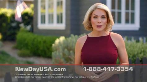 new day usa blond commercial actress