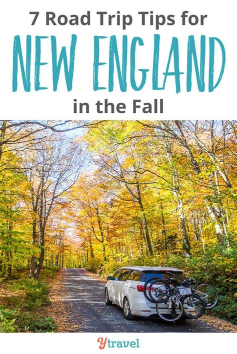 new england fall travel planner