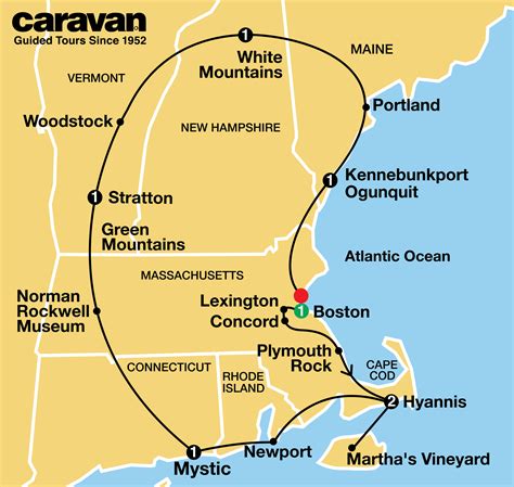 new england guided tour packages