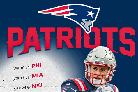 new england patriots football fixtures