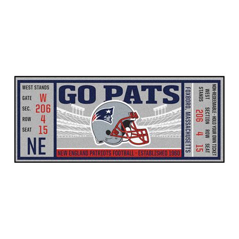 new england patriots game ticket