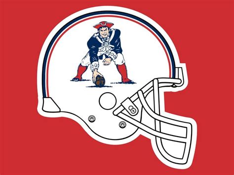 new england patriots old helmet logo