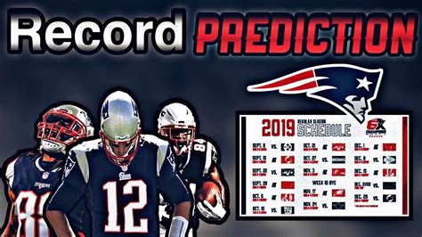 new england patriots record every year