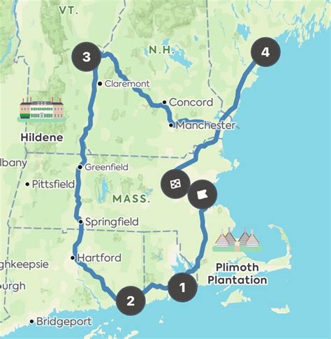 new england road trips starting in boston