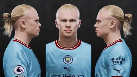 new face haaland pes 2021