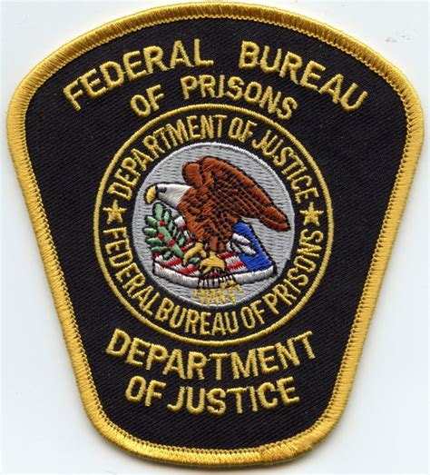new federal bureau of prisons patch