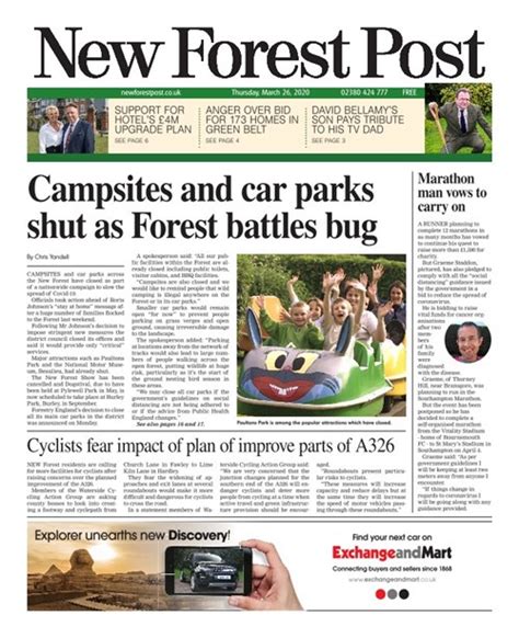 new forest post newspaper