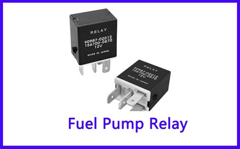 New Fuel Pump Relay Switch