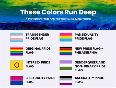 new gay pride flag color meanings