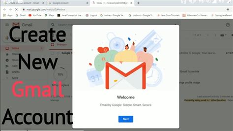 new gmail account create free benefits