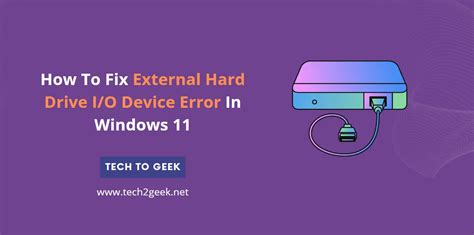 New Hard Drive I/O Device Error
