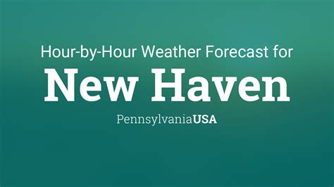 new haven hourly weather