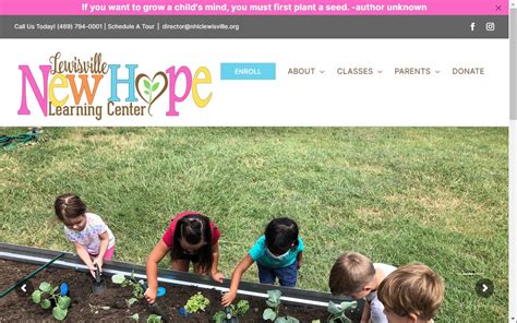 new hope learning center