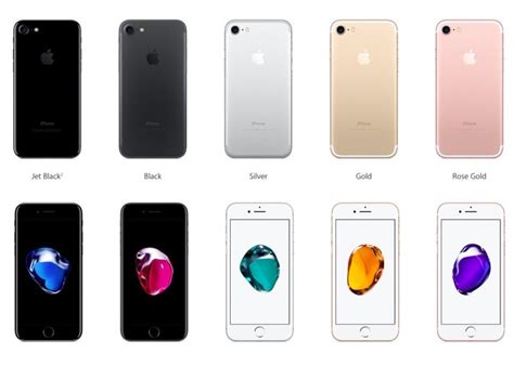 new iphone 7 color options