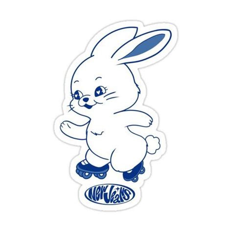 new jeans bunny logo png