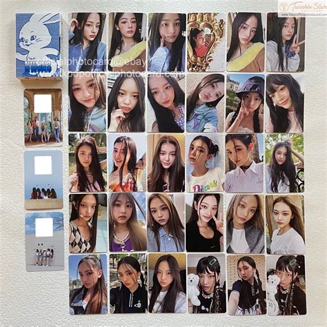 new jeans omg weverse album photocards