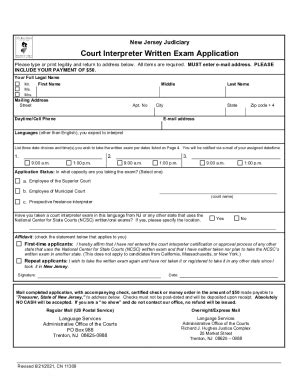 new jersey court interpreter registry