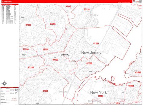 New Jersey Elizabeth Zip Code