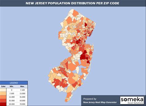 New Jersey Zip Codes Excel
