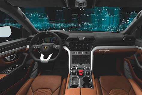 New lamborghini urus interior